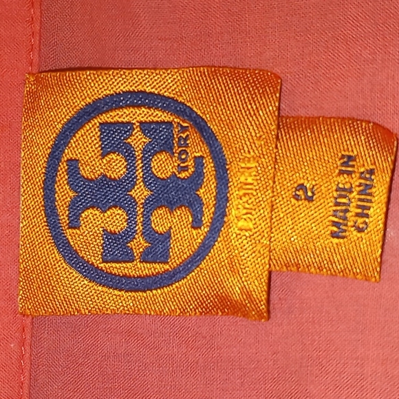 Tory Burch Coral Button Down Top - Picture 11 of 11
